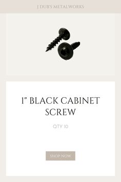 the black cabinet screws are on sale for $ 1, 995 at shop now