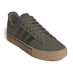 Stride with style in the daily 4. 0 shoes from adidas, a unisex choice for casual or street wear. These low-profile, sport-inspired shoes boast a durable rubber outsole and comfortable textile-synthetic upper for everyday comfort. With regular fit and lace closure, this footwear offers a classic spin to the modern skateboarding aesthetic.Closure Type: Lace-UpFootwear Technology: Adidas-CloudfoamUpper/Outer Base Material: 50% Textile, 50% SyntheticShoe Lining Material: TextileSole Material Conten Skateboarding Aesthetic, Sneakers Green, Lace Closure, Mens Shoes Sneakers, Low Profile, The Modern, Skateboard, Athletic Shoes, Men's Shoes