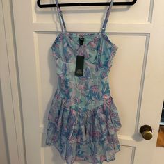 Nwt Wild Fable Dress Size Small From Target. The It Dress From Last Summer. Wild Fable Target Dress, Wild Fable, Blue Green, Color Blue, Target, Mini Dress, Fashion Outfits, Womens Dresses, Green