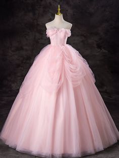 Prom Dress Pink Long, Long Sweet 16 Dresses, Pink Long Prom Dress, Tulle Pink, Prom Dress Pink, Dramatic Entrance, Prom Dresses Long Pink, Sweet 16 Dress