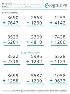 a printable spanish worksheet with numbers