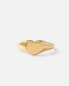 Show off what matters most to you by wearing this customizable engravable heart pinky signet ring. This classic stacking ring features a heart-shaped top that awaits your engraved details. Fuse a subversive-basic design with limitless heartfelt moments and wishes, perfect for any occasion and your stacked ring collection.




Band Width: 7.8mm
Band Thickness: 1.2mm
Material: 18k Gold Plated Titanium Heart Signet Ring, Pinky Signet Ring, Gold Signet Ring, Basic Design, Ring Collection, What Matters Most, Stacking Ring, Ring Collections, Signet Ring