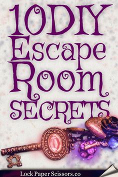 the book cover for today escape room secrets