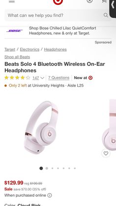 the beats solo 4 bluetooth wireless on - ear headphones are $ 29 99