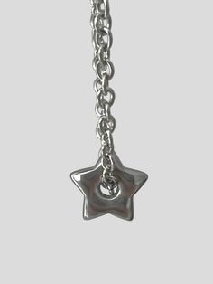 stainless steel chain and star charm 42cm Tarnish and rust free All findings and metals will not rust With a commitment to eco-consciousness, our designs are free from plastic Metal Star Charm Necklace In Star Shape, Stainless Steel Star Charm Necklace, Silver Star Charm Necklace With Adjustable Chain, Star Chain, Star Charms, Steel Chain, Stainless Steel Chain, Consciousness, Labour Day