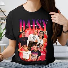 You can use the special Christmas discount coupon. https://wiserline.etsy.com?coupon=CHRISTMASSALES You can take a look at our most popular list in our store. https://www.etsy.com/listing/1560457469/custom-bootleg-rap-t-shirt Discover Trendy and Comfortable T-Shirts at Our Store At our store, you'll find t-shirts that are perfectly aligned with the latest trends, ideal for everyday wear. With soft and vibrant DTF prints, you'll love wearing these t-shirts. We are committed to offering high-quali Trendy Tops With Custom Print For Birthday, Trendy Custom Print Top For Birthday, Trendy Graphic Print Shirt For Birthday, Pop Culture Letter Print Birthday Tops, Pop Culture Birthday Tops With Letter Print, Pop Culture Letter Print Tops For Birthday, Band Merch Graphic Print Top For Birthday, Birthday Band Merch Tops With Short Sleeves, Short Sleeve Band Merch Tops For Birthday