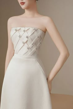 Filipiniana Dress, Mean Blvd, Sleeveless Dresses, Cut Dress, Mode Inspiration, Stunning Dresses, Stylish Dresses, Cream White