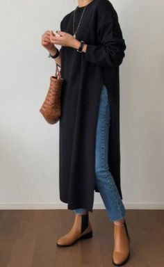 Sukienki Maksi, Mode Casual, Modest Fashion Outfits, 가을 패션, Fashion Mode, Casual Style Outfits, Winter Fashion Outfits, Modest Outfits, Stylish Dresses