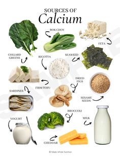 Functional Health, Food Health Benefits, Resep Diet, Sources Of Calcium, Health Research, Food Info, Holistic Nutrition, Healing Food