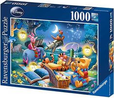 a puzzle box with winnie the pooh and friends