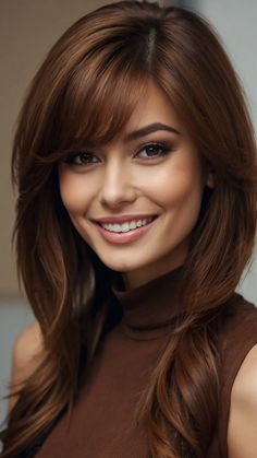 **Say Goodbye to Boring: 15 Mid-Length Bob Haircuts That Dazzle** - Inspire Inlet Haircut With Layers And Bangs, Chic Hairstyle, Fresh Haircut, Fall Hair Cuts, Midlength Haircuts