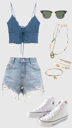 Looks Pinterest, Cute Preppy Outfits, Trendy Summer Outfits, Easy Trendy Outfits, Swaggy Outfits