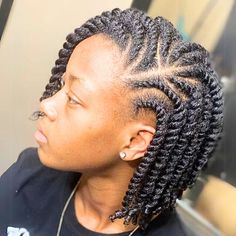 60 Simple Flat Twists Hairstyles on All Natural Hair Types, Textures and Length - Coils and Glory Virgin Hair Twist Styles, Twist Hairstyles For Natural Hair Short, Flat Twists Hairstyles, Natural Hair Two Strand Twist, Twist Natural Hairstyles, 2 Strand Twist Styles, Short Black Natural Hairstyles, Two Strand Twist Hairstyles