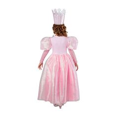 Give your child plenty of magic during your next night of Halloween fun when you get the officially licensed Girls' The Wizard Of Oz Glinda Deluxe Costume from Rubies. It doesn't matter what you have planned, be it a fun costume party, going trick-or-treating, or just getting dressed up at home, this classic movie character is going to be a great addition. This costume comes with a long pink dress and a big silver crown. Your child can add a pair of shoes and a Glinda wig to get a fully oz look. Wizard Of Oz Glinda, Long Pink Dress, Classic Movie Characters, Pink Long Dress, The Wizard Of Oz, Silver Crown, Movie Character, The Wizard, Doesn't Matter