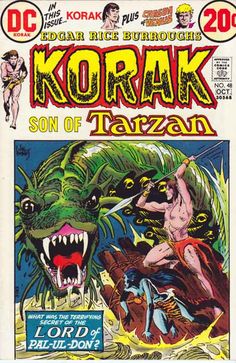 the cover to korak son of tarzah