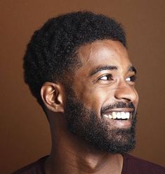 Short Curly Hair For Black Men Small Afro Hairstyles Men, 4c Hair Men Hairstyles, Men Afro Styles, Short Afro Men, Short Afro Hairstyles Men, Short Black Men Hairstyles, Goatee Styles Black Men, Black Men Facial Hair, Haircut Black Man