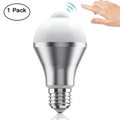 an image of a light bulb with hand pointing at it on the left and right side