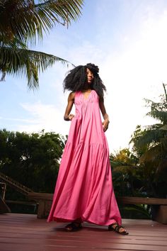 Hot Pink Maxi Dress V Neck Boho Oversized Long Dress Wedding Guest Dress Pre-wedding Resort Dress Bridesmaid Party Dress Vacation Honeymoon - Etsy Summer Wedding V-neck Floor-length Dress, Pink V-neck Dress For Summer Wedding, Summer Wedding Floor-length V-neck Dress, Flowy V-neck Summer Dress For Wedding, Long Dress Wedding Guest, Long Dress Wedding, Hot Pink Maxi Dress, Maxi Dress V Neck, Wedding Resort