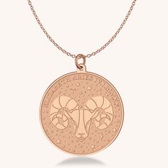 Aries, you like fashion pieces that can be mixed and matched to create different looks. Well here is one for you, Genevieve Gorder's Zodiac Medallion. Wear it solo or layered together in a stack; you will value versatility in this piece that will accommodate your active and dynamic lifestyle. Personalize this medallion with your name and birthday in roman numerals, a phrase, two names, or no personalization at all. You may even personalize this piece with your astrological archetypes: Warrior * Symbolic 14k Rose Gold Necklace, Symbolic Rose Gold Tarnish Resistant Necklace, Symbolic Rose Gold Tarnish-resistant Necklaces, Symbolic Rose Gold Tarnish-resistant Necklace, Rose Gold Zodiac Sign Round Pendant Necklace, Rose Gold Zodiac Round Pendant Necklace, Rose Gold Zodiac Sign Necklace As Gift, Rose Gold Zodiac Sign Necklace For Gift, Symbolic Rose Gold Necklace For Anniversary