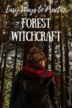 Forest Witchcraft, Witch Types, Types Of Witches, Green Witchcraft, Forest Witch, Witchy Tips, Hedge Witch, Witchcraft For Beginners, Mysterious Places