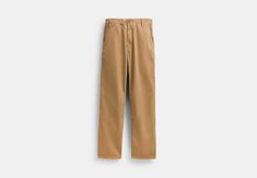 A comfortable tailored trouser for warm-weather days and nights these pants are crafted of cotton sourced from farms that use regenerative agricultural practices* inspired by our commitment to reducing our impact on the planet. The classic-fit tapered design is finished with belt loops and slip pockets. * Did you know that regenerative agricultural practices help to maintain and rejuvenate land increase biological diversity and soil health and could lead to increased carbon absorption? (Neat!) Sling Bag Mini, Biological Diversity, Agricultural Practices, Soil Health, Weather Day, Cotton Trousers, Coach Outlet, Warm Weather, Soil