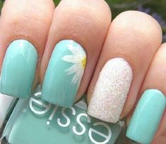 Nails Pedicure Spring, Pedicure Design, Daisy Nail Art, Daisy Nails, Colorful Nails, Simple Nail Art Designs, Pedicure Nail Art