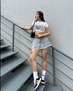 Outfits Y2k, Shein Outfits, Going Out Outfits, Cute Skirts, Teen Fashion Outfits, Outfits Casuales, Aesthetic Fashion