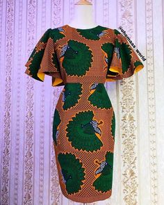 #RePin by AT Social Media Marketing - Pinterest Marketing Specialists ATSocialMedia.co.uk Short Gown Styles, African Ladies, Ankara Short, Trendy Ankara Styles, Ankara Short Gown Styles, Ankara Dress Styles, Short African Dresses, African Dresses Modern