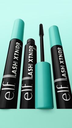 Lash XTNDR Mascara ($7): 💙 Layer lashes in lightweight tubes to build & extend 💙 Flexible, tapered brush separates & defines lashes 💙 Available in 3 shades! Mascara Guide, Best Waterproof Mascara, Smudge Proof Mascara, Dramatic Lashes, Tubing Mascara, 7 Layer, Elf Cosmetics, Mascara Wands, Lengthening Mascara