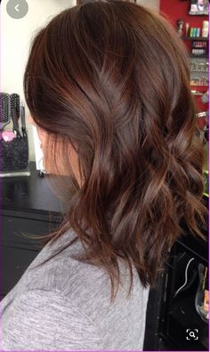 Milk Chocolate Hair Color, Milk Chocolate Hair, Braun Hair, Short Brunette Hair, Mahogany Hair, Brunette Balayage, Chocolate Hair, Beautiful Brunette