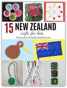 new zealand crafts for kids featured on artsy crafty mom