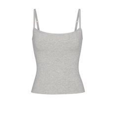 Skim Tank Tops, Garage Tank Top, Where To Get Tank Tops, Grey Wishlist, Clothes White Background, Wishlist Idea, Realistic Wishlist, Grey Clothes, Cloth Pieces