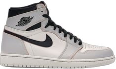 the air jordan 1 high is white and black