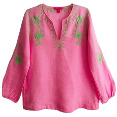 Lilly Pulitzer Cotton Candy Pink Lime Coby Linen Tunic M. Excellent Pre-Owned Condition. Cotton Candy Pink Seacoast Linen With Lime Green Contrast Embroidery. Long Sleeves, Placket Front, Roomier Fit, Elastic Cuffs. Barbie’s Favorite Beach Tunic. 21 Inches Armpit To Armpit, 28 Inches Shoulder To Hem, 24 Inches Shoulder To Cuff. Linen. Contrast Embroidery, Beach Tunic, Pink Cotton Candy, Linen Tunic, Candy Pink, Cotton Candy, Lime Green, Lilly Pulitzer, Pink And Green