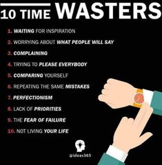 Don't waste time/ your time   🏁@Flyyzdrew🌊⚡🌏🚀 Happiness Coaching, Dont Waste Time, Time Wasters, Study Motivation Quotes, Snacks Für Party, Waste Time, Time Quotes, Millionaire Mindset, Minimalist Living