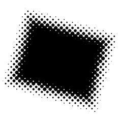 an abstract black and white background with halftone dots