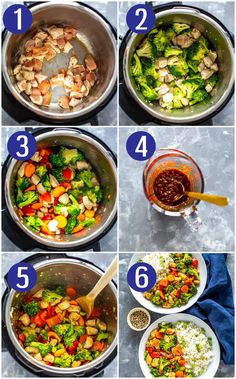 the steps to make chicken stir fry with broccoli and carrots