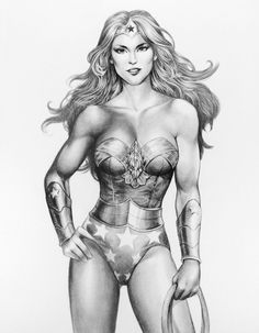 WonderWoman by WeijiC Eric Chen, Wonder Woman Drawing, Female Comic Characters, Female Superhero, Comic Pictures, Hero Girl, Spider Woman, Superhero Comic