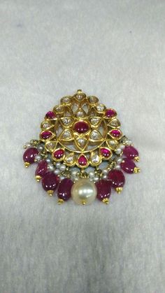 Kundan Pendants, Bridal Jewelery, Pendants Gold, Gold Jewelry Simple Necklace