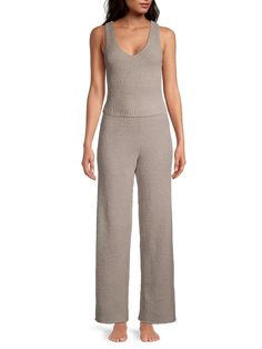 Shop UGG Dulcie Sweater Tank Top | Saks Fifth Avenue Ugg Pajamas, Cutout Tank Top, Cozy Boots, Sweater Tank, Sweater Tank Top, Saks Fifth, Saks Fifth Avenue, Pullover Styling, Spaghetti Strap