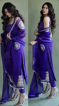 Purple Suit, Gaun Fashion, Traditional Indian Outfits