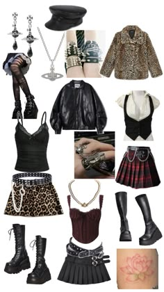 Some easy outfit ideas from this fashion icon. Ae Outfits, Nana Clothes, Types Of Clothes, Easy Outfit Ideas, Nana Osaki, Easy Outfit, Causal Outfits, Punk Outfits, Fashion Icon