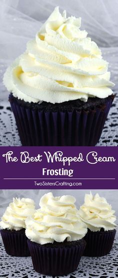 the best whipped cream frosting for cupcakes