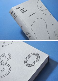 an open book with drawings on the cover and inside pages showing different parts of it