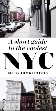 a short guide to the coolest nyc neighborhood