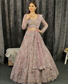 Lehenga Design For Engagement, Indian Engagement Dress, Lehenga Saree Design, Bridal Lehenga Designs, Indian Bridal Photos, Wedding Lehenga Designs, Indian Bride Outfits, Bridal Lehenga Collection, Latest Bridal Dresses