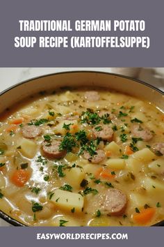 a close up of a bowl of soup with meat