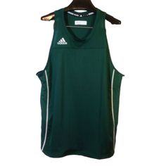 New With Tags Adidas Climacool Utlty Singlet Top. Made In Indonesia, 100% Polyester. Men's S Adidas Climacool, Singlet Tops, Brands Outlet, Active Wear Tops, Adidas Men, Tank Top Shirt, Green Color, Bodybuilding, Active Wear