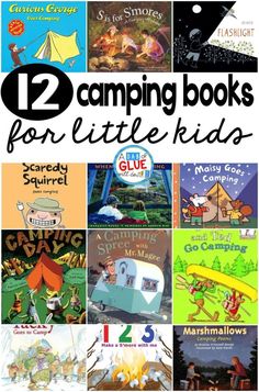 12 camping books for little kids