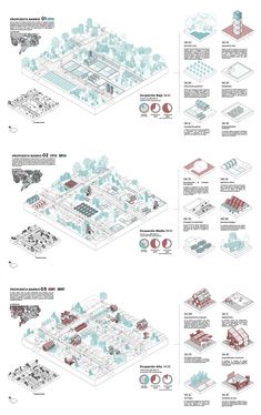 an illustrated diagram shows the different types of buildings